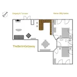 Apartmán The Getaway / 80qm In Berlin's Historic Diplomatic Quarter *